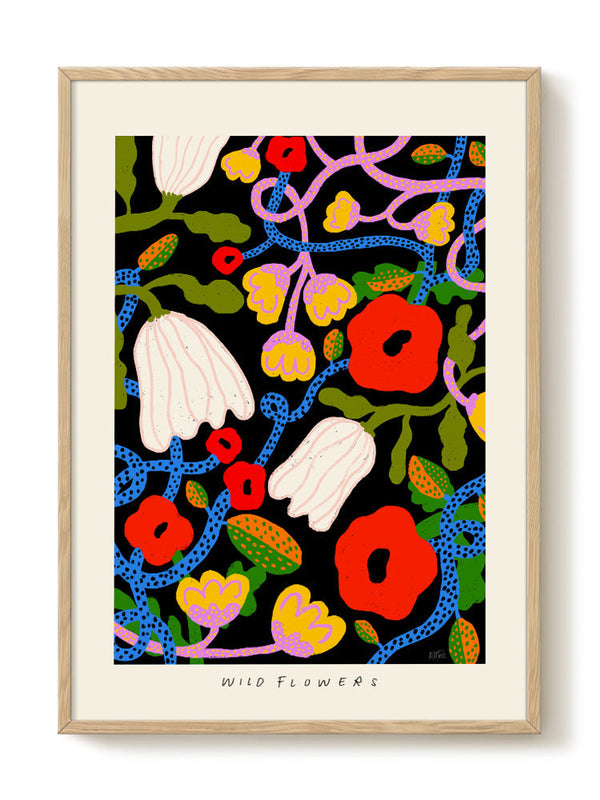 Art Print - A2 - Madelen - Wild Flowers