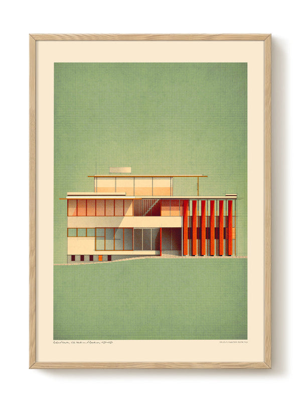 Art Print - A2 - Sander Patelski - Richard Neutra VDL Studio 1930–1932