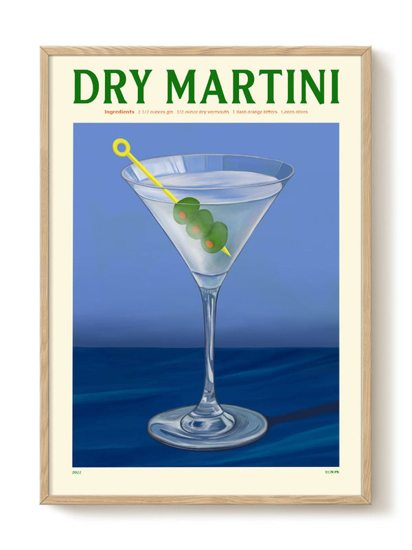 Art Print - A2 - Elin PK - Dry Martini