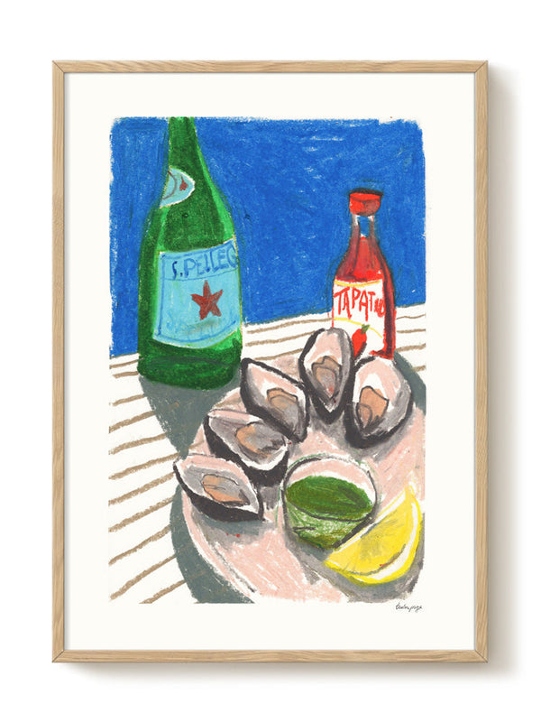 Art Print - A2 - Laura - Oyster Lunch