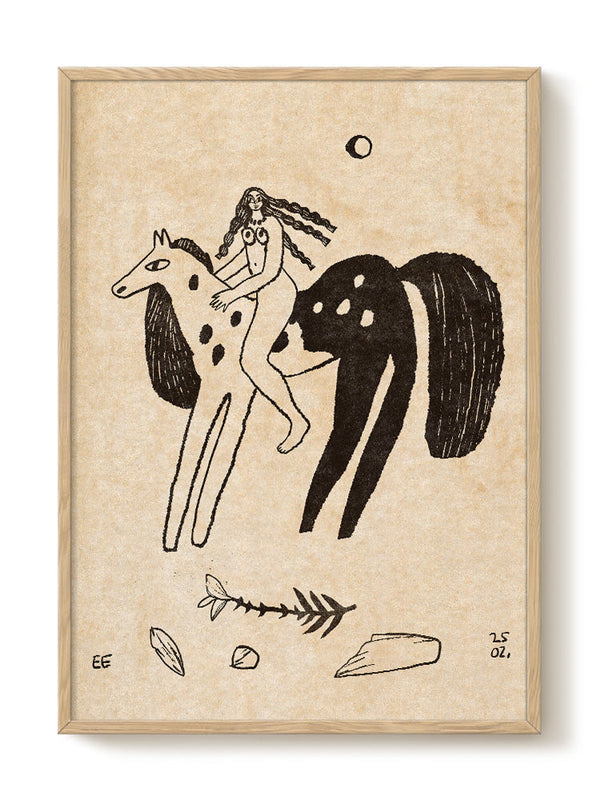 Art Print - A2 - Enikő Eged  - Wild and Free