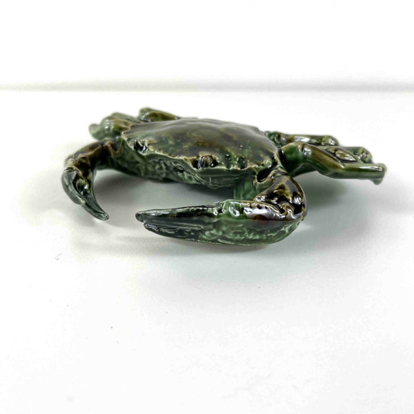 Ceramic Crab - Olive