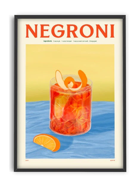Negroni - Art Print