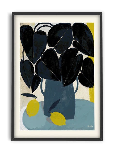 Marco Marella - Two Lemons - Art Print