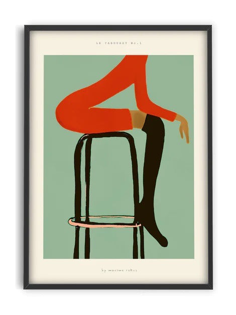 Art Print - A2 - Le Tabouret #1