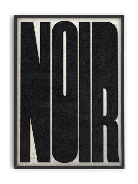 Noir - Art Print