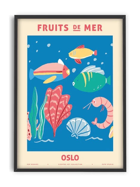 Fruits de Mer - Oslo - Art Print