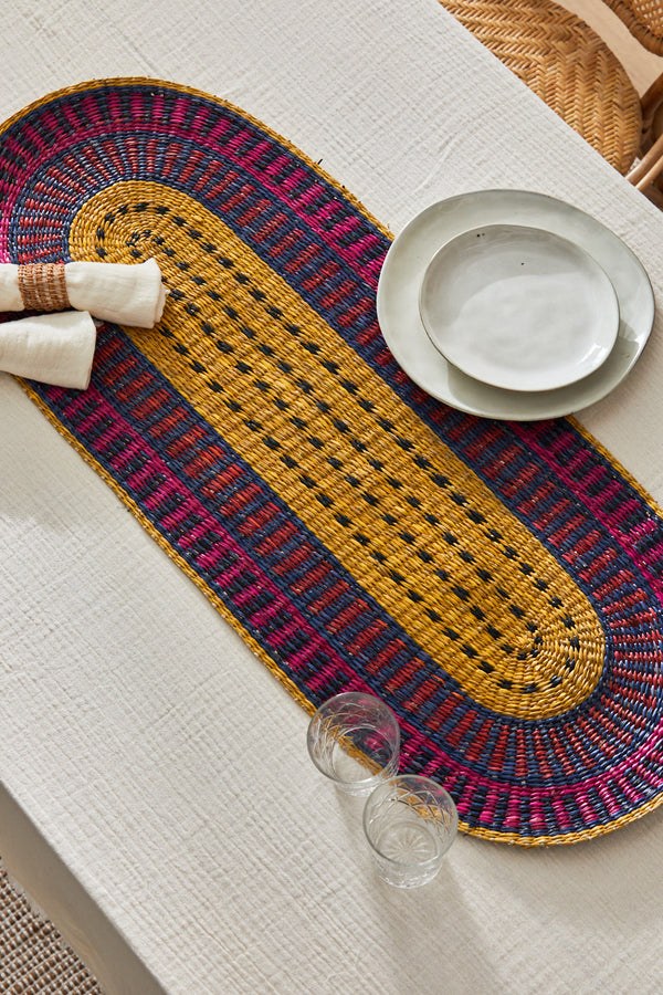 Colour Woven Table Runner