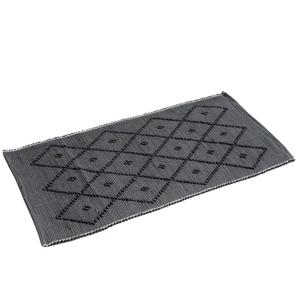 Cotton Floor Mat - Charcoal