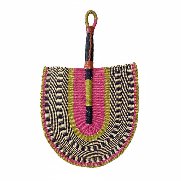 Woven Fan - Orchid