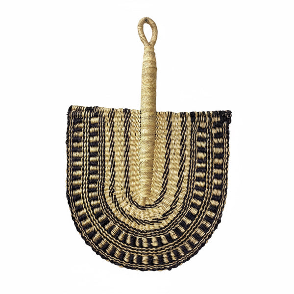 Woven Fan - Zebra