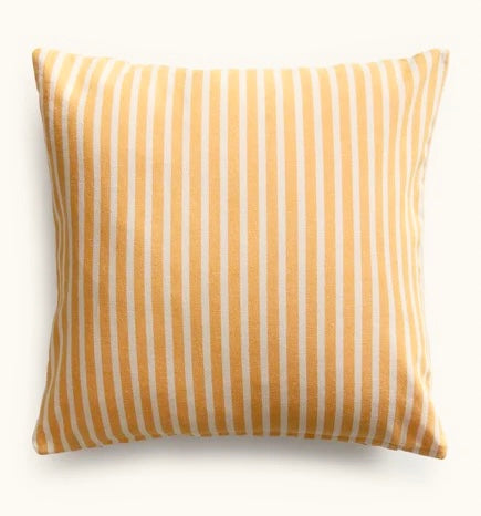 Stripe Cushion - Yellow