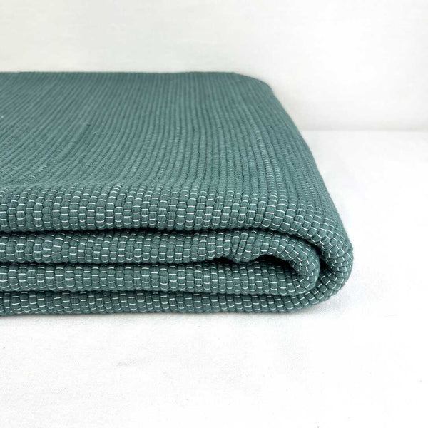 Large Floor Rug - Teal Green