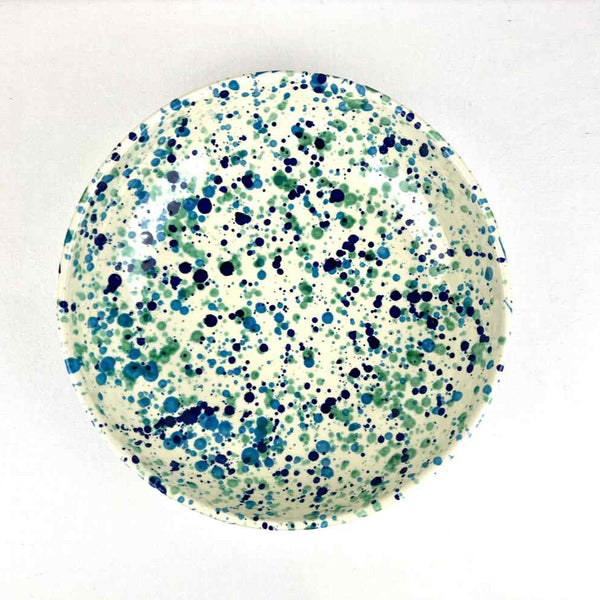 XL Serving Bowl - Hand painted - Sea Spray