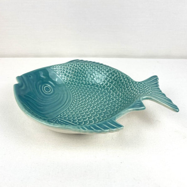 Large Fish Dish - Turquoise