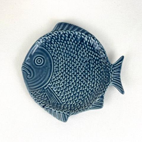 Medium Fish Dish - Blue