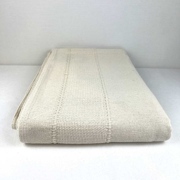 Cotton Queen Bed Cover - Beige