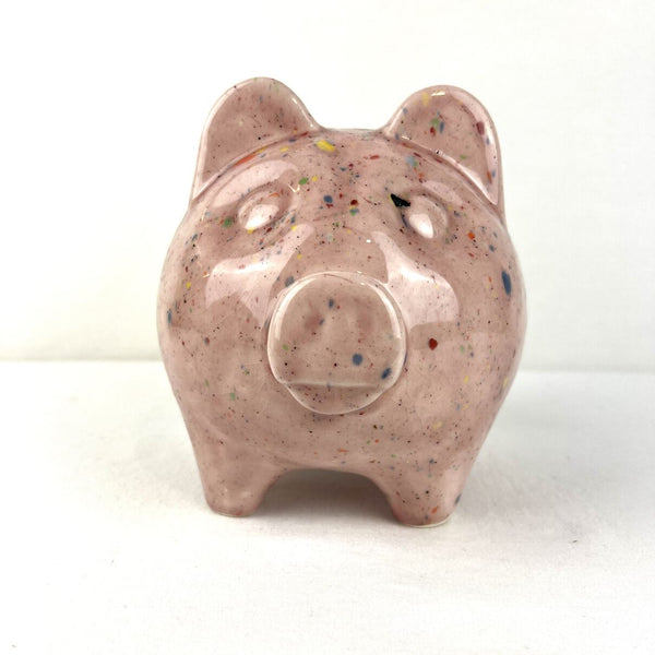 Ceramic Piggy Bank - Pink