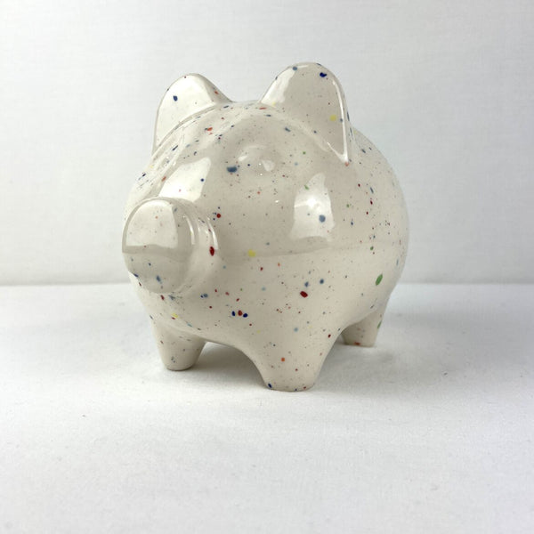 Piggy Bank - Ceramic - White