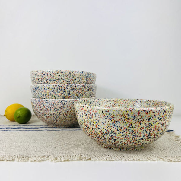 Soup Bowl (Set of 4) - Confetti