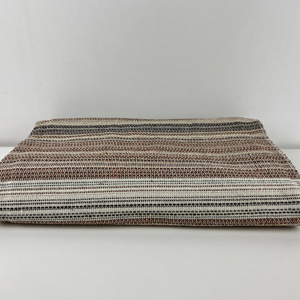 Fina Blanket - Cocoa Stripe