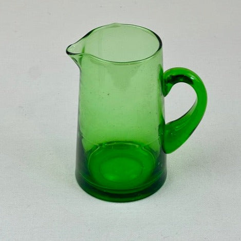 Small Glass Jug - Green