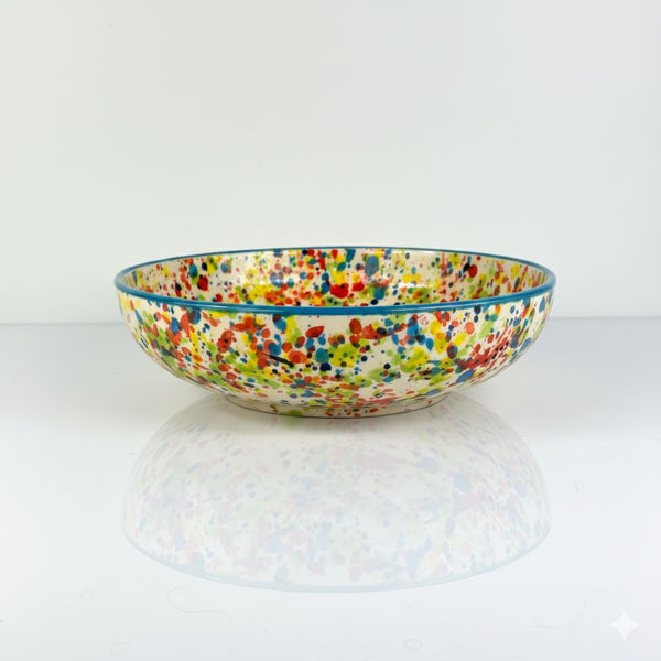 Large Serving Bowl - Hand painted - Fiesta