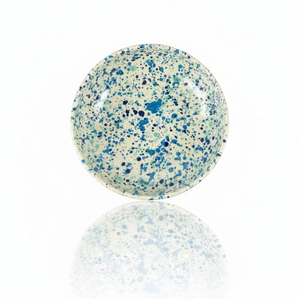 Large Serving Bowl - Hand painted - Sea Spray