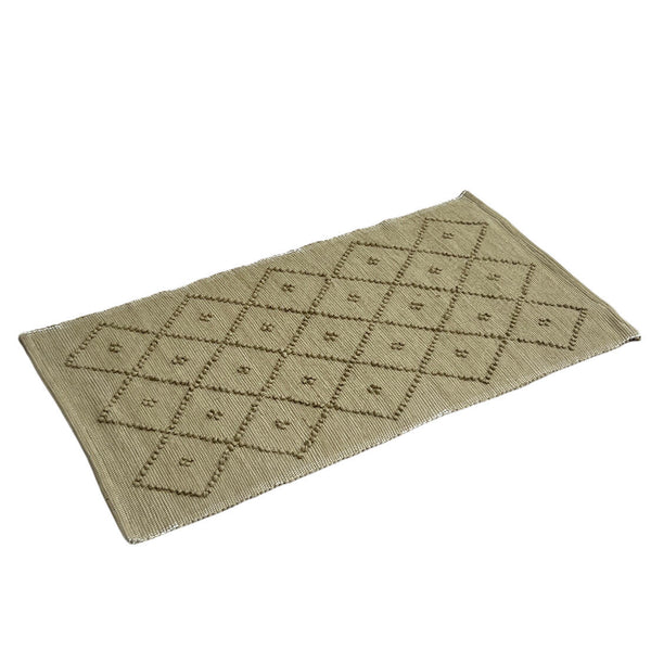 Cotton Floor Mat - Light Olive