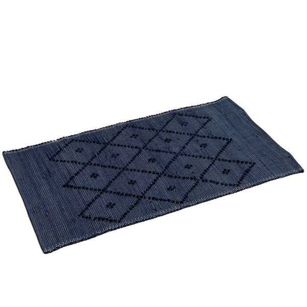 Cotton Floor Mat - Navy