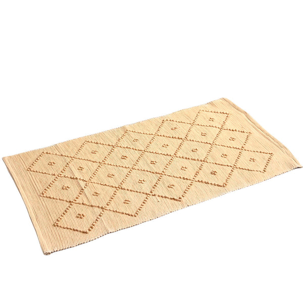 Cotton Floor Mat - Peach