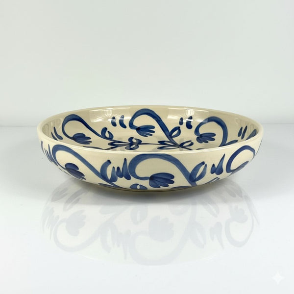 Serving bowl - shallow - Botanical