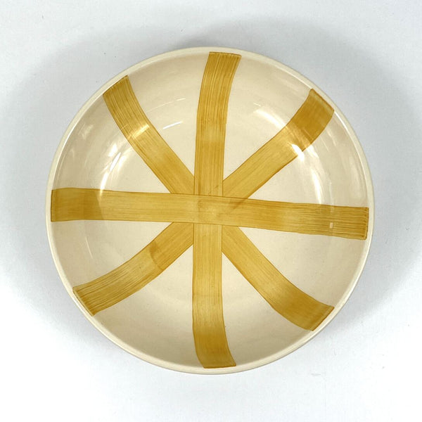 Yellow Stripe Bowl