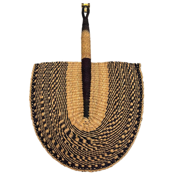 Woven Fan - Liquorice