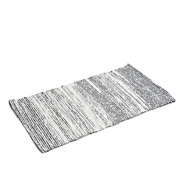 Cotton Floor Mat - Zebra Stripe