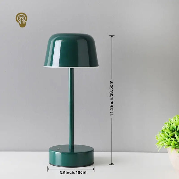 Tall Mushroom Lamp - Green